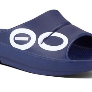 MEN'S OOAHH SPORT SLIDE SANDAL - NAVY WHITE